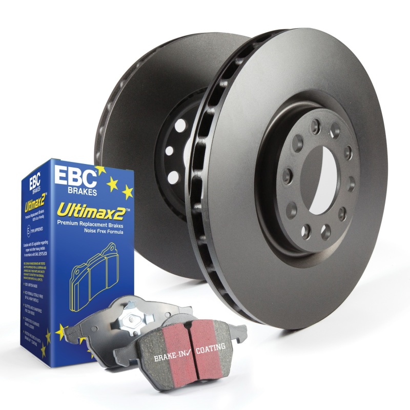 EBC S20 Brake Pad and Rotor Kit for 2010-2011 Subaru Legacy – Front and Rear Replacement Set - Image 6