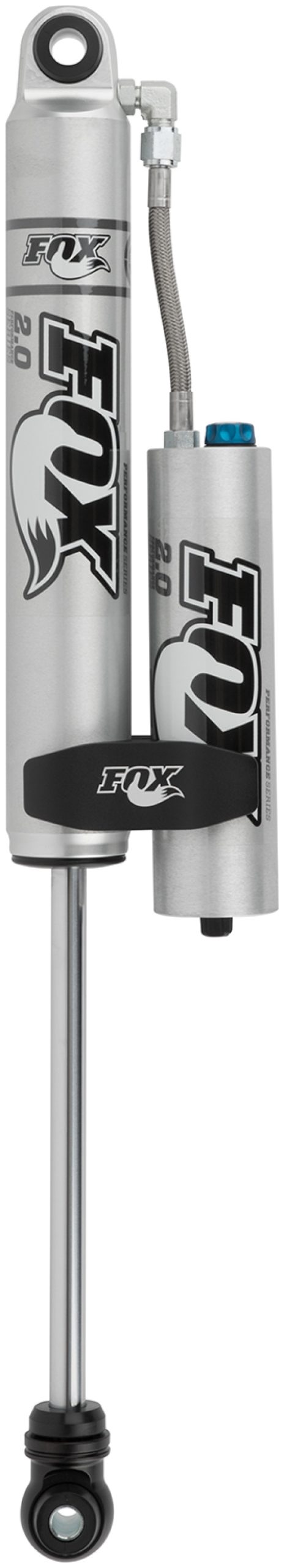 FOX Performance Series 2.0 Factory Series 8.1-inch Smooth Body Rear/Right Shock with Compression Damping Adjustment - Aluminum, Black - Image 3