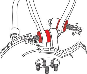 SPC Performance 66050 Rear Upper Control Arm Bushing Kit for Chrysler LX Models - Image 6