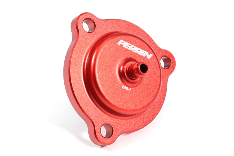 Perrin Performance Red Diverter Valve for Subaru WRX, LGT, OBXT, and Ascent (Part Number PSP-TAC-616RD) - Image 2