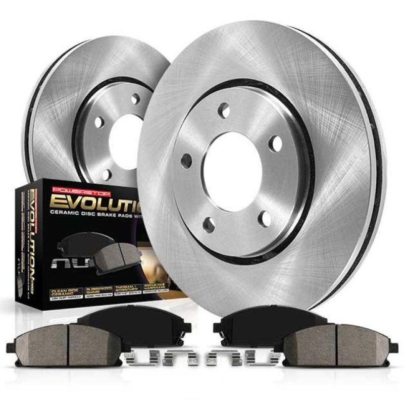 PowerStop KOE2046 Z17 Evolution Plus Ceramic Brake Kit for Chevrolet Tahoe and GMC Sierra 1500 - Image 2
