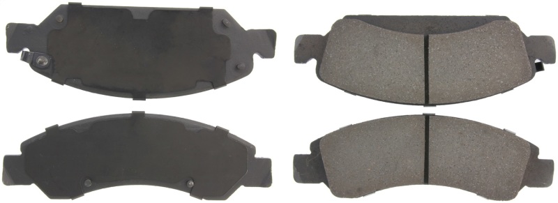StopTech Street Select Brake Pads for Chevrolet Avalanche and GMC Sierra – Front & Rear, Part Number 305.13630 - Image 5