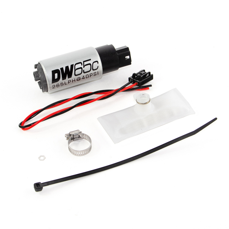 DeatschWerks DW65C 265 LPH Compact Fuel Pump with Install Kit for BMW 3 Series (1988-1991) - Image 2