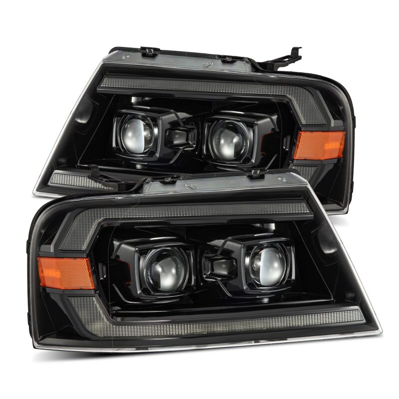 AlphaRex PRO-Series Projector Headlights for 2004-2008 Ford F-150 – Chrome with Sequential Signal and DRL - Image 9