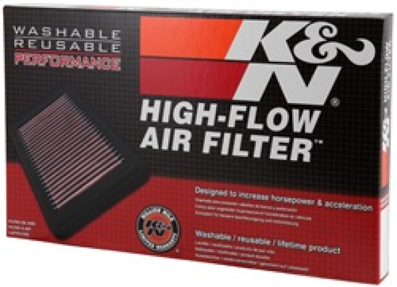 K&N Engineering Part 33-2333 High-Flow Reusable Air Filter for Land Rover LR3 4.4L V8 - Image 8