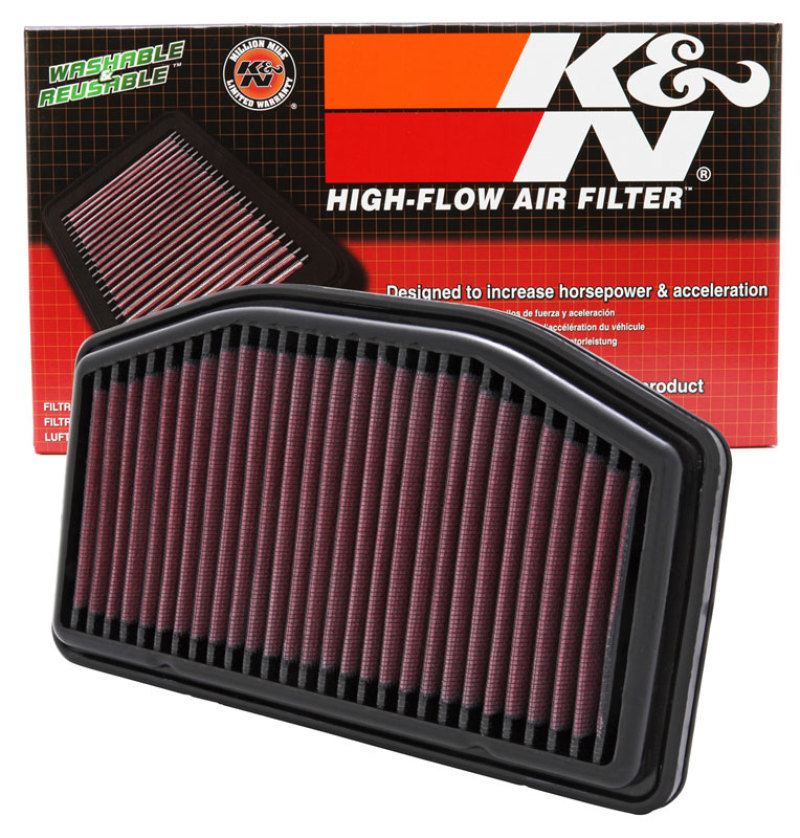 K&N Engineering Part YA-1009 High-Flow Air Filter for Yamaha YZF-R1 (2009-2014) - Image 3