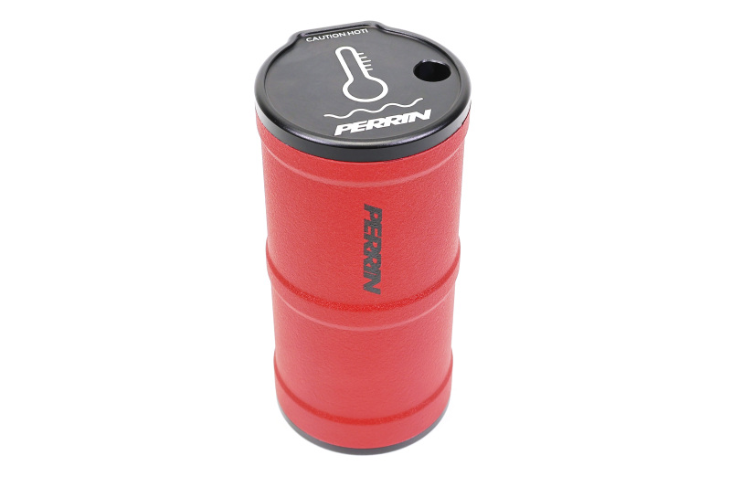 Perrin Performance Red Coolant Overflow Tank for Subaru WRX, STI, BRZ, GR86, FRS, and 86 - Image 4