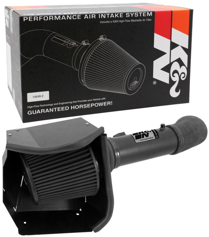 K&N Engineering 71-2582 Blackhawk Induction Cold Air Intake System for Ford F-250 Super Duty 6.7L V8 Diesel - Image 9
