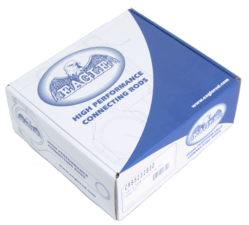 Eagle Subaru EJ18/EJ20 4340 Steel H-Beam Connecting Rods Set of 4 - Longer Than Stock, Part Number CRS5232S3D - Image 2