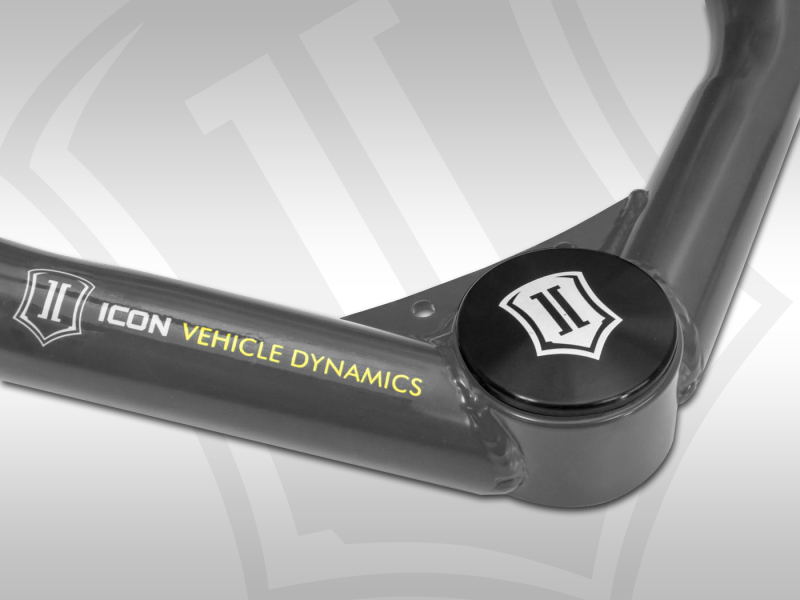 ICON Vehicle Dynamics Tubular Upper Control Arm Billet Cap Set - Part #191011 - Image 2