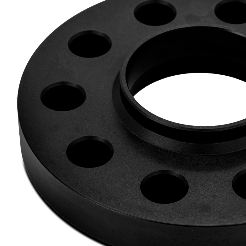 Mishimoto 5x120 Wheel Spacers with 72.6 Center Bore and M14x1.25 Thread - Black - Image 4