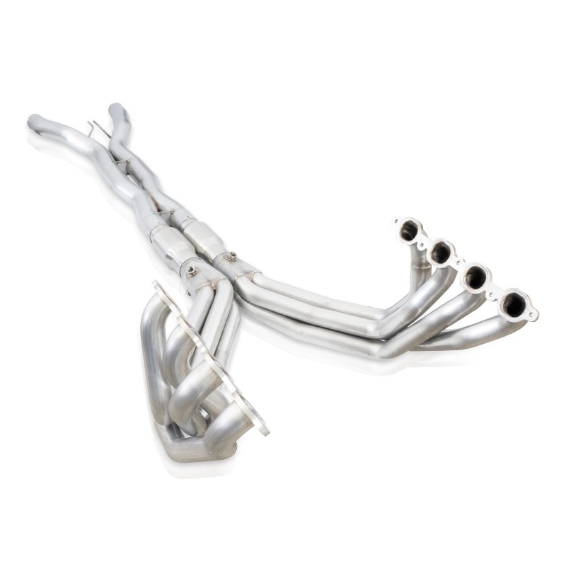 Stainless Works 2014-2018 Chevrolet Corvette Headers with 2-inch Primaries and High-Flow Cats X-Pipe – Fits C7 Models