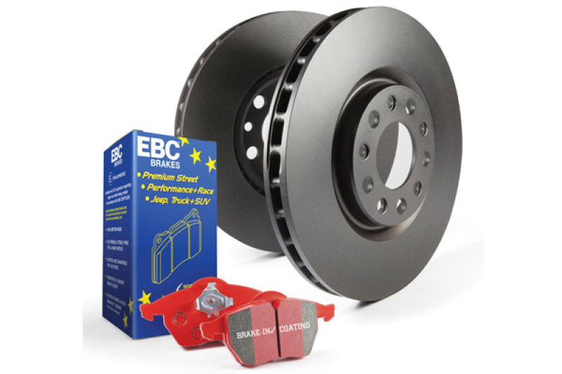 EBC S12 Brake Pad and Rotor Kit for 2016-2017 Audi Q3 Quattro