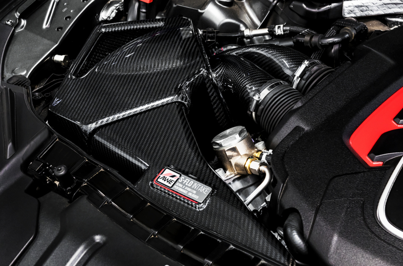 AWE Tuning Audi C7 S6 / S7 4.0T S-FLO Carbon Intake V2 – Performance Upgrade with Full Carbon Fiber Construction - Image 5