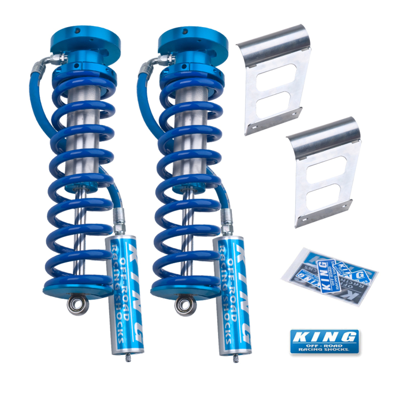 King Shocks 25001-146 Front 2.5 Inch Remote Reservoir Coilover Conversion Kit for Ford F-250/F-350
