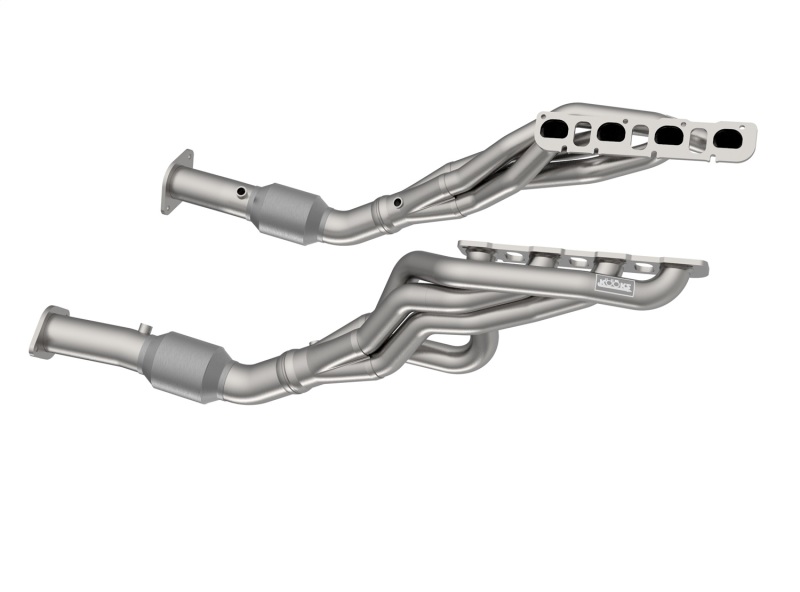 Kooks Headers RAM TRX 6.2L HEMI 1-7/8 in x 3 in Long Tube Headers with Green Connection Pipes - Image 4