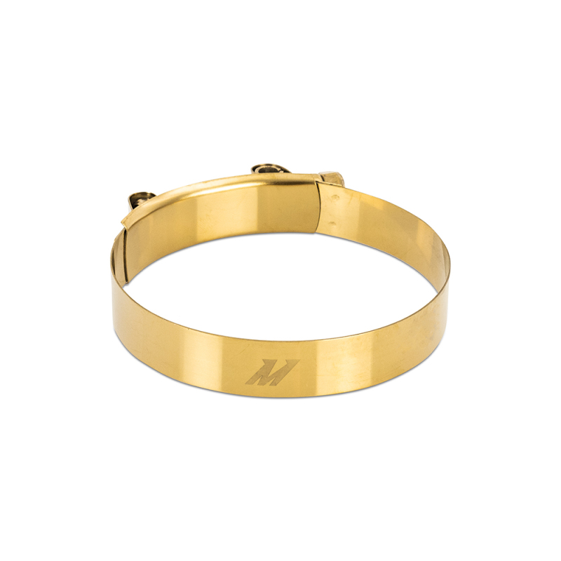 Mishimoto 2.75 Inch Stainless Steel T-Bolt Clamps - Gold - Image 2