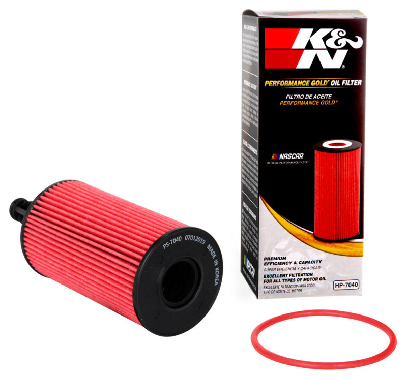 K&N Engineering HP-7040 Cartridge Oil Filter for Mercedes-Benz C300, C350, and GLK350 - Image 6