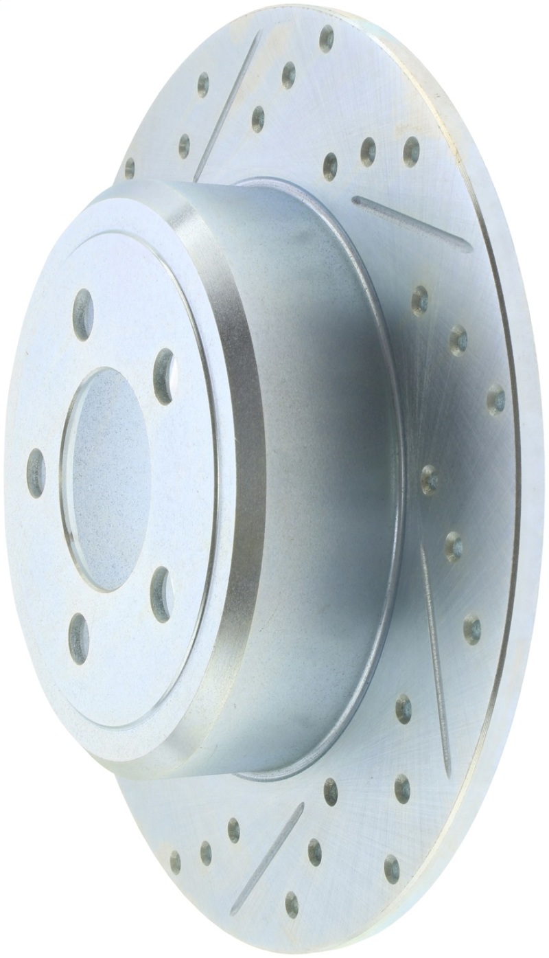 StopTech Select Sport 06-15 Dodge Charger / 05-15 Chrysler 300 Slotted and Drilled Right Rear Brake Rotor - Image 2