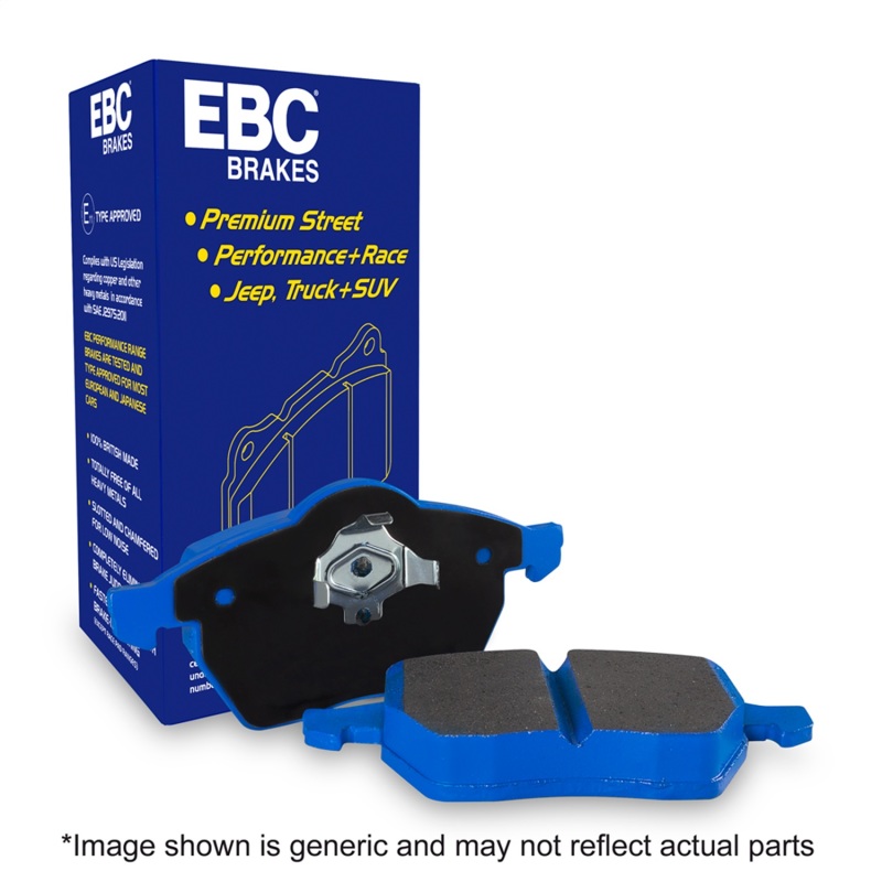 EBC Bluestuff NDX Rear Brake Pads for 2002-2006 Mini Cooper - High Friction Sport and Race Performance - Image 3