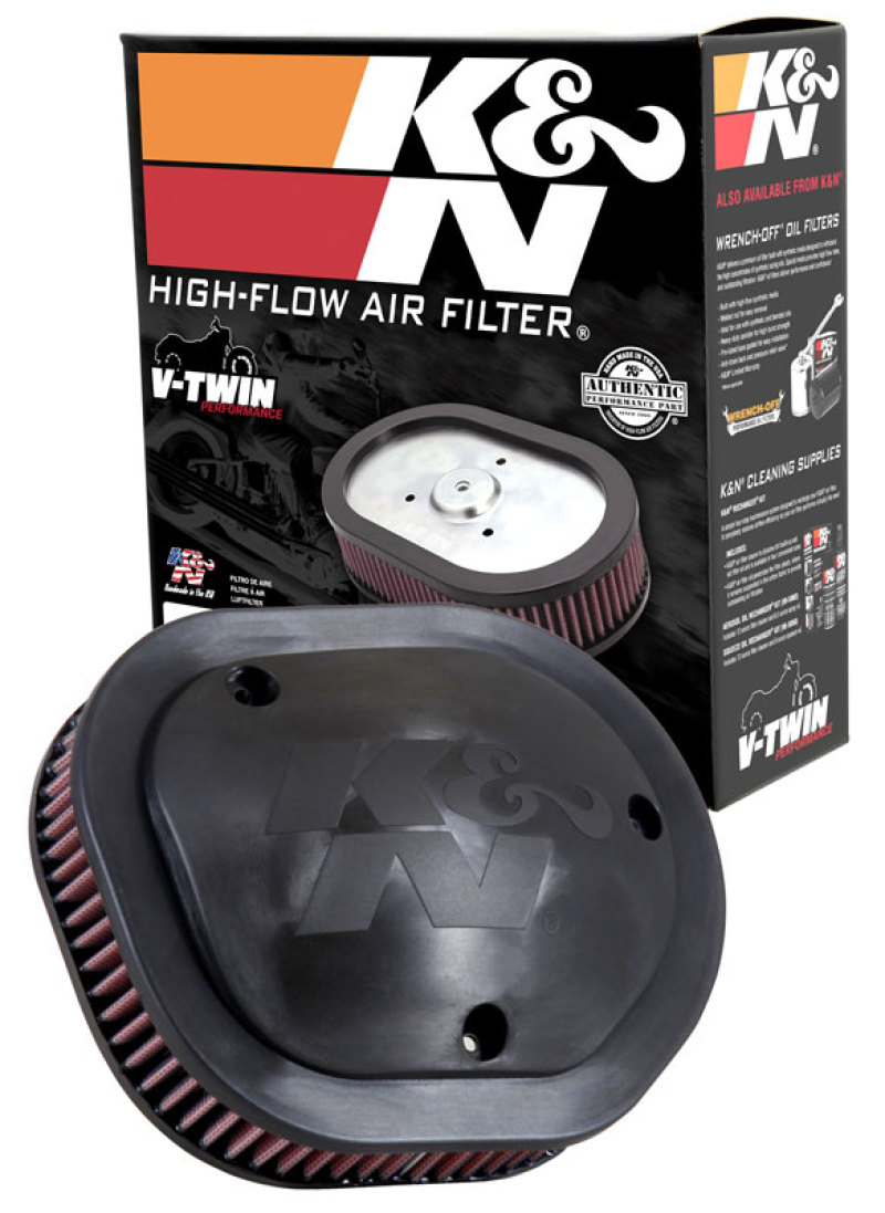 K&N Engineering PL-1814 High-Flow Air Filter for Indian Motorcycle Models - Image 8