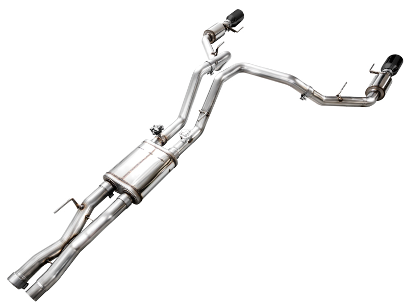 AWE Tuning Gen 3 Raptor R SwitchPath Exhaust with Diamond Black Tips - 5.2L V8 Performance Upgrade - Image 10