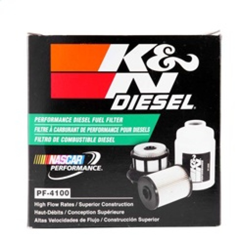 K&N Engineering PF-4100 Performance Cartridge Fuel Filter for 2006-2007 Ford F-250 Super Duty 6.0L Diesel - Image 7
