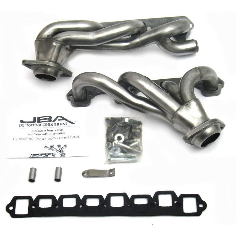 JBA Cat4Ward Header for 1986-1996 Ford F-150 and 1995 Ford Bronco 5.8L SBF with 1-5/8 Inch Primary Tubing - Image 2