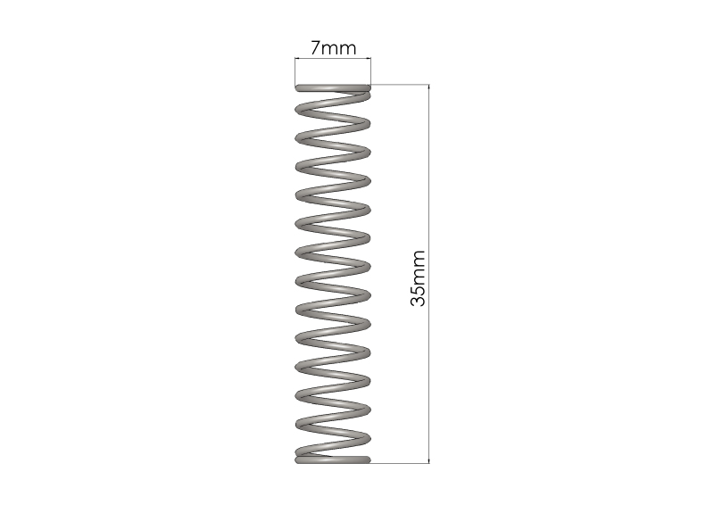 Go Fast Bits GFB Plunger Spring for DV Valve - Automotive Performance Part - Image 2