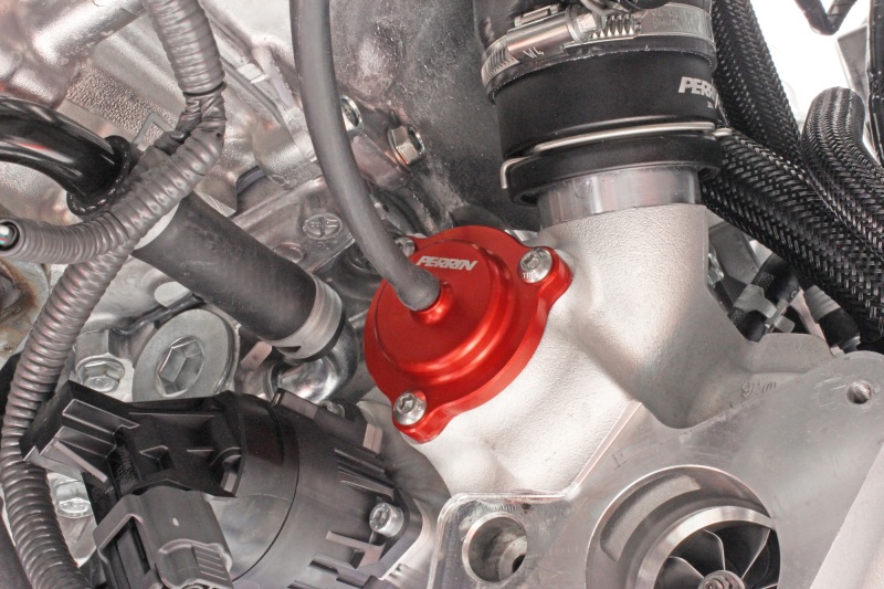 Perrin Performance Red Diverter Valve for Subaru WRX, LGT, OBXT, and Ascent (Part Number PSP-TAC-616RD) - Image 9