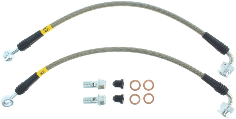StopTech Evo 8 & 9 Stainless Steel Rear Brake Lines for Mitsubishi Lancer - Image 4