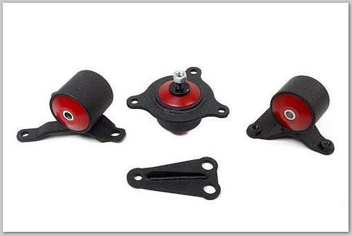 Innovative Mounts 90650-85A Black Steel Mounts for 2002-2005 Honda Civic K-Series with 85A Bushings